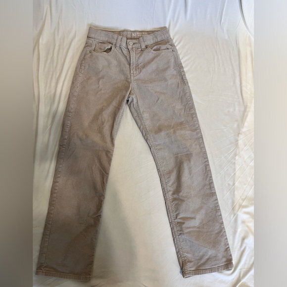 GAP Other - GAP Kids High Rise Loose Fit Corduroy Pants - tan/khaki